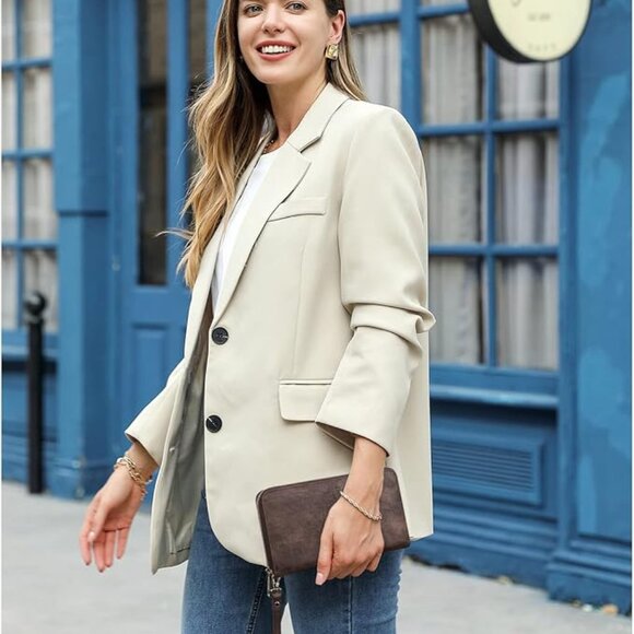 Brown CLUCI Womens Wallet RFID Bifold Wristlet Large - Picture 3 of 8